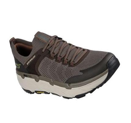 Pánské Trailové Běžecké Boty Skechers Max Cushioning Premier Béžový Černé | CZ_6214A