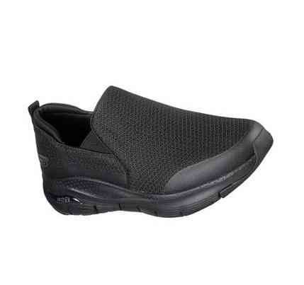Pánské Trekové Boty Skechers Arch Fit - Banlin Černé | CZ_I082C