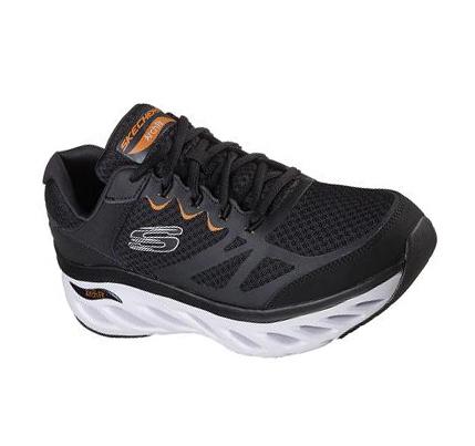 Pánské Trekové Boty Skechers Arch Fit Glide-Step Černé Zlaté | CZ_65373