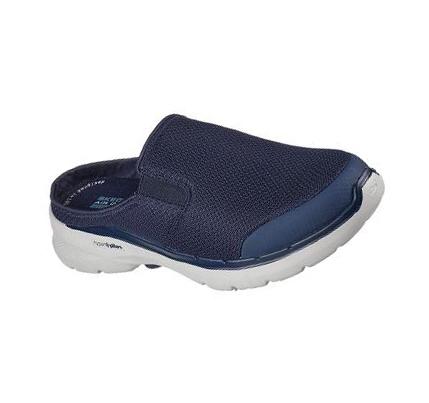 Pánské Trekové Boty Skechers GO WALK 6 - Cabrio Tmavě Blankyt | CZ_79374