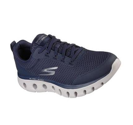 Pánské Trekové Boty Skechers GO WALK Glide-Step Flex - Ryder Tmavě Blankyt | CZ_65398