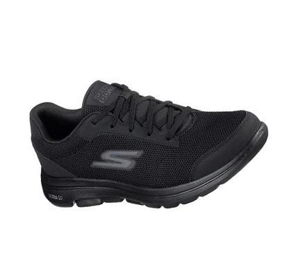 Pánské Trekové Boty Skechers GOwalk 5 - Demitasse Černé | CZ_4156B