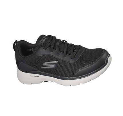 Pánské Trekové Boty Skechers GOwalk 6 - Bold Knight Černé | CZ_8037P