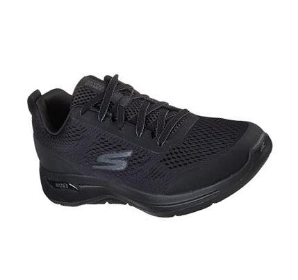 Pánské Trekové Boty Skechers GOwalk Arch Fit - Idyllic Černé | CZ_55500