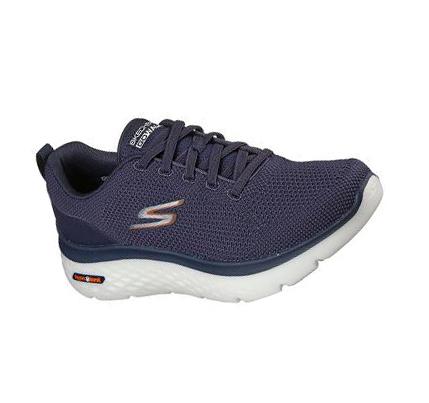 Pánské Trekové Boty Skechers GOwalk Hyper Burst - Nanocore Tmavě Blankyt Oranžové | CZ_59393