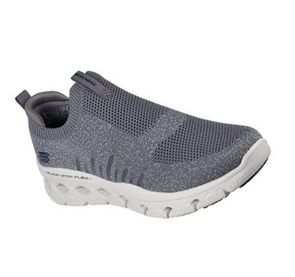 Pánské Trekové Boty Skechers Glide-Step Flex Šedé | CZ_6625G