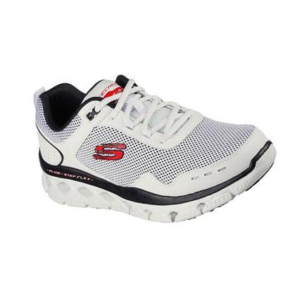 Pánské Trekové Boty Skechers Glide-Step Flex - Blados Bílé Černé | CZ_6664L