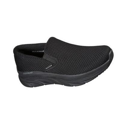 Pánské Trekové Boty Skechers Relaxed Fit: D'Lux Walker - Murlino Černé | CZ_44060