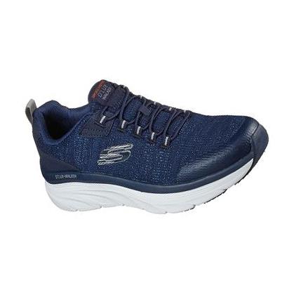 Pánské Trekové Boty Skechers Relaxed Fit: D'Lux Walker - Pensive Tmavě Blankyt | CZ_58873