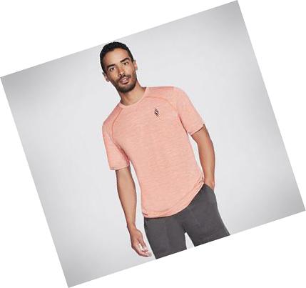 Pánské Tričko Skechers Apparel On the Silniční Oranžové | CZ_A487D