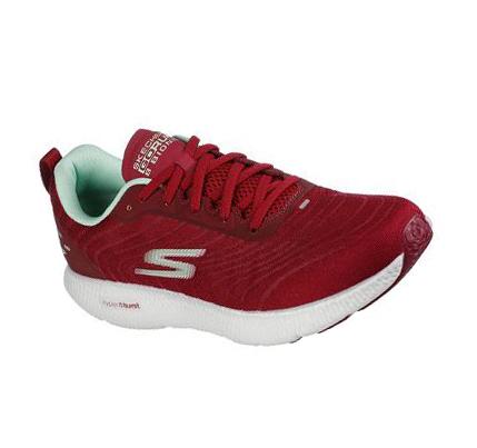 Pánské Tréninkové Boty Skechers GO RUN 8 - Bionic Vínové | CZ_4937D