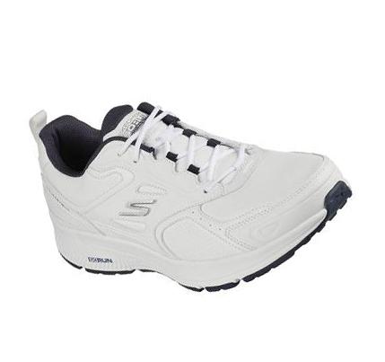 Pánské Tréninkové Boty Skechers GO RUN Consistent - Up Time Bílé Tmavě Blankyt | CZ_4637X