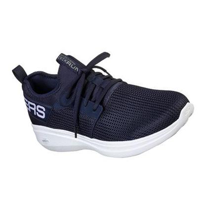 Pánské Tréninkové Boty Skechers GOrun Fast - Valor Tmavě Blankyt | CZ_4600A