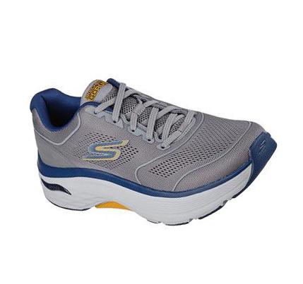 Pánské Tréninkové Boty Skechers Max Cushioning Arch Fit - Switchboard Světle Šedé | CZ_63625