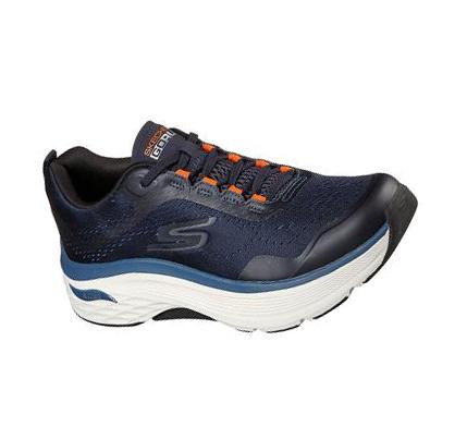 Pánské Tréninkové Boty Skechers Max Cushioning Arch Fit Tmavě Blankyt Oranžové | CZ_64145