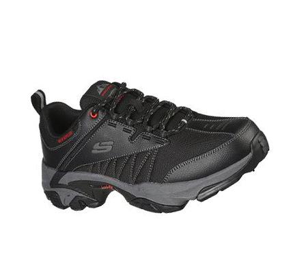 Pánské Turistické Boty Skechers Arch Fit Phantom Černé Šedé | CZ_4183D