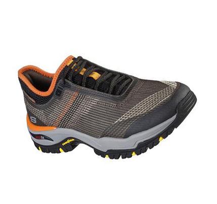 Pánské Turistické Boty Skechers Arch Fit Dawson - Mahone Olivy Zelené | CZ_52830