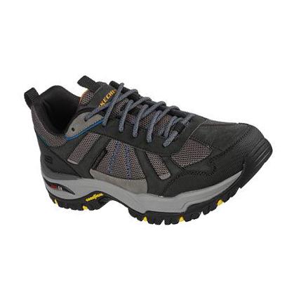 Pánské Turistické Boty Skechers Arch Fit Dawson - Vortego Černé | CZ_5408A