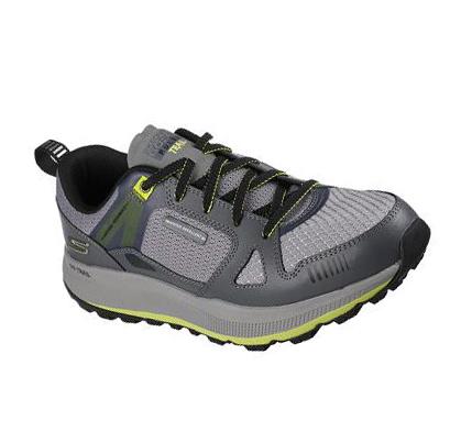 Pánské Turistické Boty Skechers GO RUN Pulse - Ultra Radius Šedé Černé | CZ_3358W