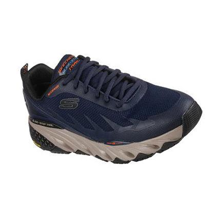 Pánské Turistické Boty Skechers Glide-Step Trailové - Botanic Tmavě Blankyt | CZ_39830