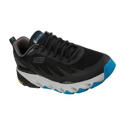 Pánské Turistické Boty Skechers Glide-Step Trailové - Botanic Černé | CZ_4033P