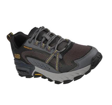 Pánské Turistické Boty Skechers Max Protect Černé Šedé | CZ_5808S