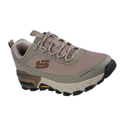 Pánské Turistické Boty Skechers Max Protect - Liberated Šedé Hnědé | CZ_5858L