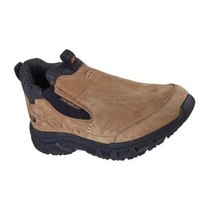 Pánské Turistické Boty Skechers Oak Canyon - Bombarder Hnědé Černé | CZ_A6334