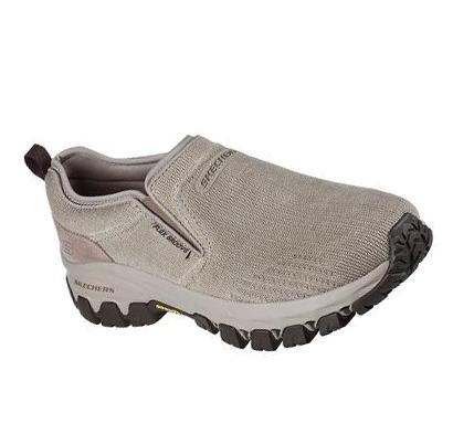Pánské Turistické Boty Skechers Relaxed Fit: Edgmont - Shelvin Šedé Hnědé | CZ_4683P