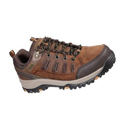 Pánské Turistické Boty Skechers Relaxed Fit: Relment - Semego Hnědé | CZ_4933E