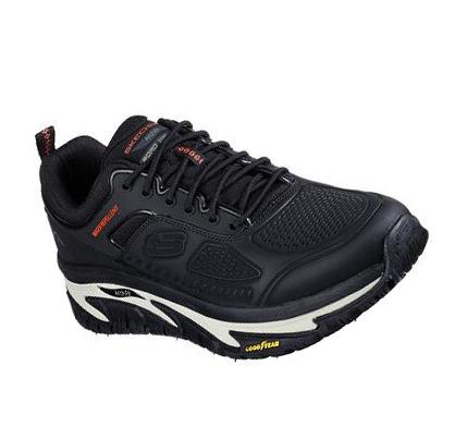 Pánské Turistické Boty Skechers Relaxed Fit: Arch Fit Silniční Walker - Recon Černé | CZ_5008C