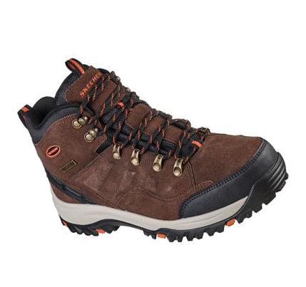 Pánské Turistické Boty Skechers Relaxed Fit: Relment - Pelmo Čokolády | CZ_A833Q