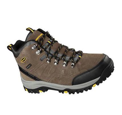 Pánské Turistické Boty Skechers Relaxed Fit: Relment - Pelmo Hnědé | CZ_A883D