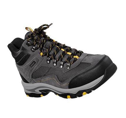 Pánské Turistické Boty Skechers Relaxed Fit: Trego - Pacifico Šedé | CZ_A958R