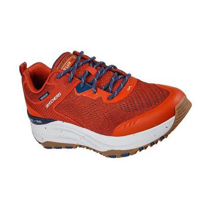 Pánské Turistické Boty Skechers Relaxed Fit: D'Lux Oranžové | CZ_I772W