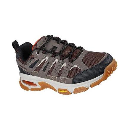 Pánské Turistické Boty Skechers Skech-Air Envoy Hnědé Černé | CZ_5633D