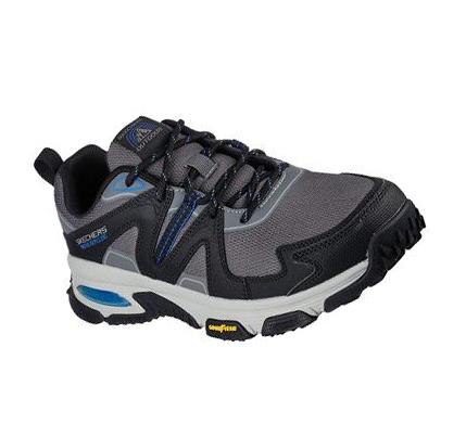 Pánské Turistické Boty Skechers Skech-Air Envoy - Vexor Šedé Černé | CZ_57338
